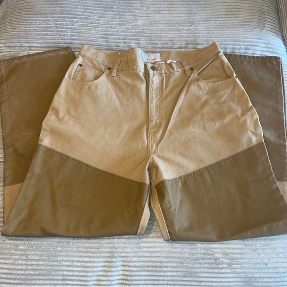 Browning For Her Women’s Pants Canvas Brown Size XL -18 NWOT - Picture 1 of 10